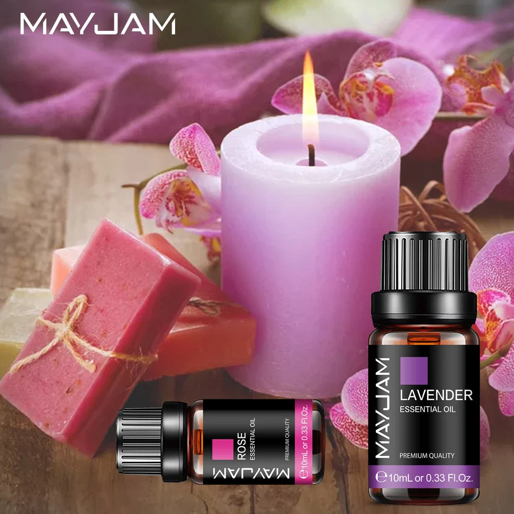 10ml Cedarwood Lemongrass Rosemary Essential Oil Pure Natural Essential Oils Vetiver Citronella Ylang Ylang Diffuser Aroma Oil